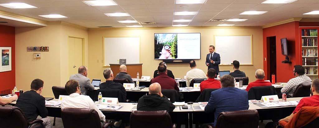 David Ibarra speaking at Leadership Summit